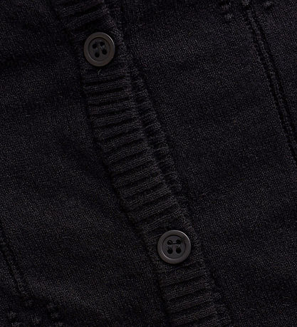 Creamie Cardigan - Gebreid - Pointelle - Zwart Creamie Cardigan - Gebreid - Pointelle - Zwart