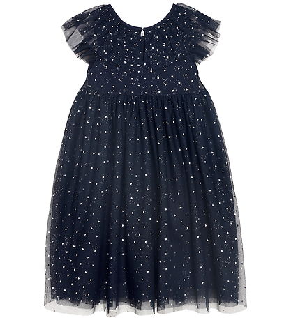 Creamie Dress - Mesh - Black Iris w. Hearts Creamie Dress - Mesh - Black Iris w. Hearts