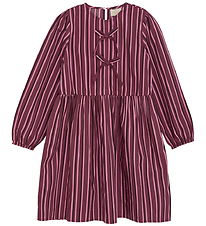 Creamie Klänningar - Dress Vävd Stripe - Krossat Berry Creamie Klänningar - Dress Vävd Stripe - Krossat Berry