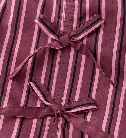 Creamie Dresses - Dress Woven Stripe - Crushed Berry Creamie Dresses - Dress Woven Stripe - Crushed Berry