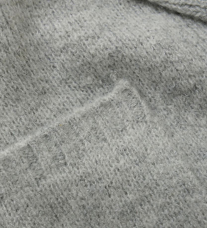 Creamie Neuletakki - Neulottu - Pitkä - Light Grey Melange Creamie Neuletakki - Neulottu - Pitkä - Light Grey Melange