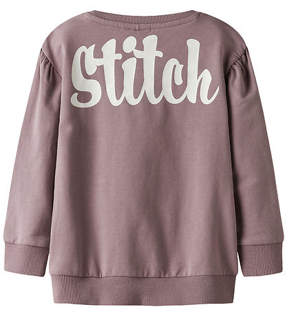 Sweat-shirt Name It - Stitch - NmfArina - Champignon