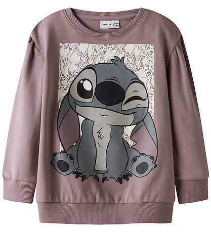 Sweat-shirt Name It - Stitch - NmfArina - Champignon