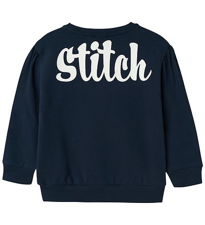 Name It Sweatshirt - Stitch - NmfArina - Marinblå Blazer