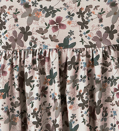 Robe Name It - NmfNaline - Peyote Melange av. Fleurs