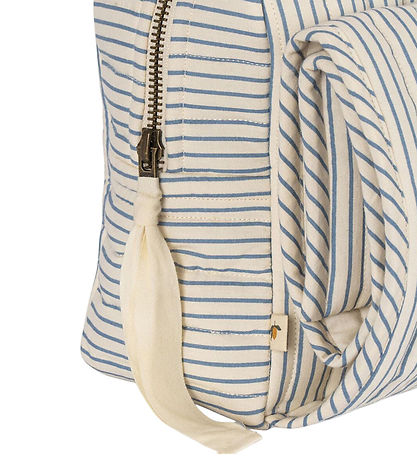Konges Sløjd Skiptitaska - Bonnie - Stripe Blár