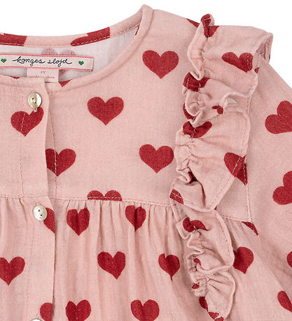 Chemise Konges Sløjd - Mousseline - Coco Frill - Amour Mellow Chemise Konges Sløjd - Mousseline - Coco Frill - Amour Mellow