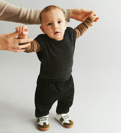 Wheat Waistcoat - Knitted - Bobby - Navy