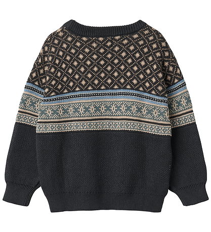 Wheat Blouse - Knitted - Julius - Navy