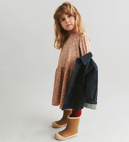 Wheat Mekko - Bessie - Rose Dust Flower Niitty