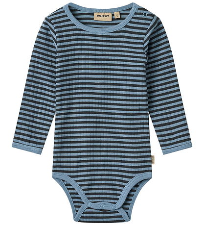 Wheat Body I/e - Rib - Berti - Bright Blue Stripe