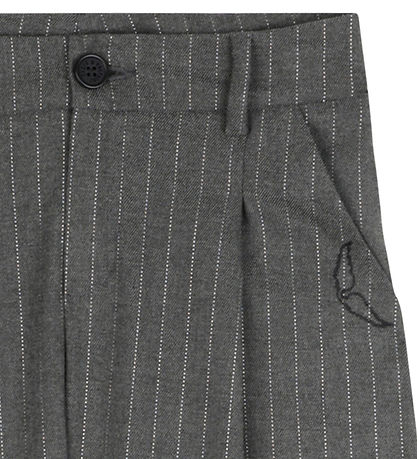 Zadig & Voltaire Kostuumbroek - Grijs Gevlekt/Zilver gestreept