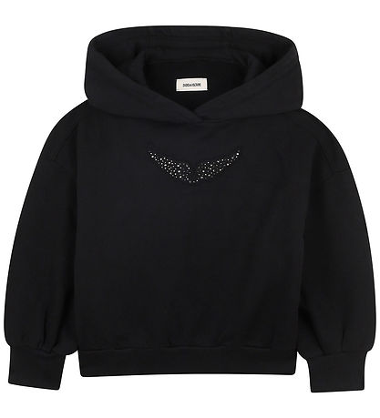 Zadig & Voltaire Kapuzenpullover - Schwarz m. Nieten