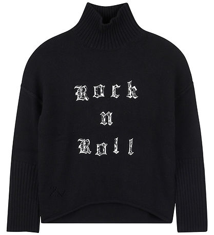 Zadig & Voltaire Blouse - Wool/Polyamide - Black w. White