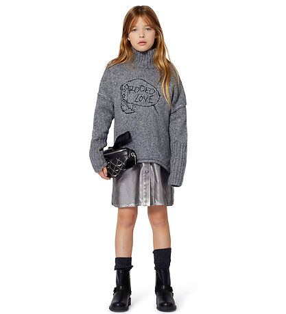 Blouse Zadig & Voltaire - Laine/Polyester - Gris Chiné av. Brill Blouse Zadig & Voltaire - Laine/Polyester - Gris Chiné av. Brill