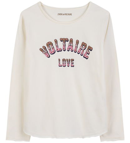 Zadig & Voltaire Blouse - Off White w. Print
