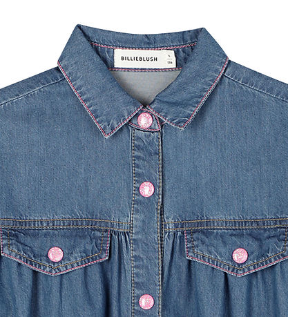 Billieblush Dress - Denim Indigo Blue