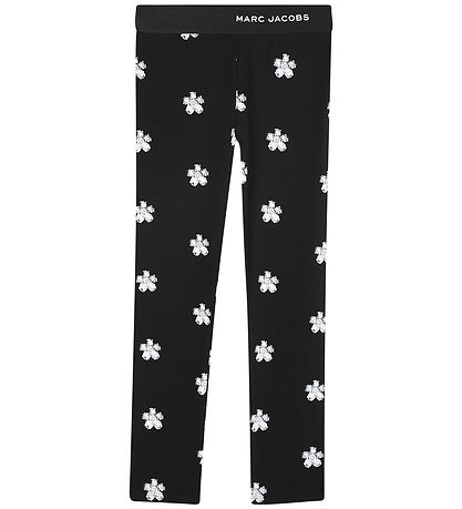 Little Marc Jacobs Leggings - Black w. Print Little Marc Jacobs Leggings - Black w. Print