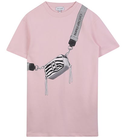 Little Marc Jacobs Joggingkjóll - Bleikt M. Prentað