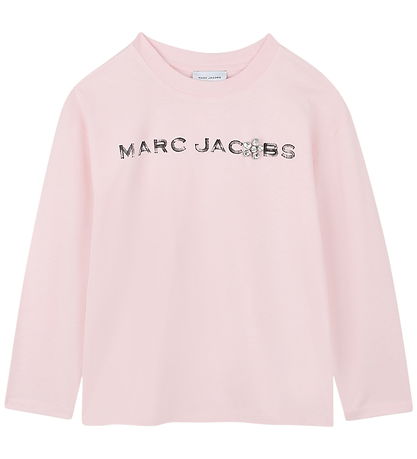 Little Marc Jacobs Blússa - Bleikt M. Rhinestone