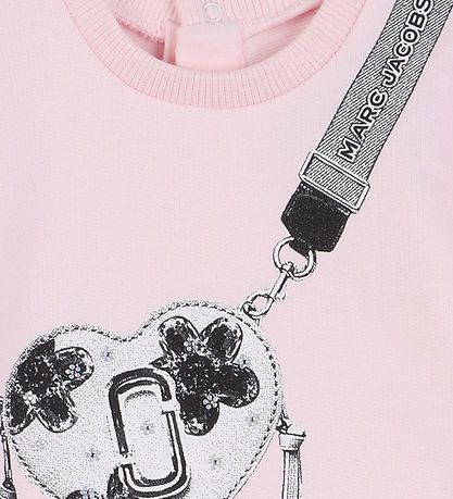 Little Marc Jacobs Kjole - Rosa m. Trykk Little Marc Jacobs Kjole - Rosa m. Trykk