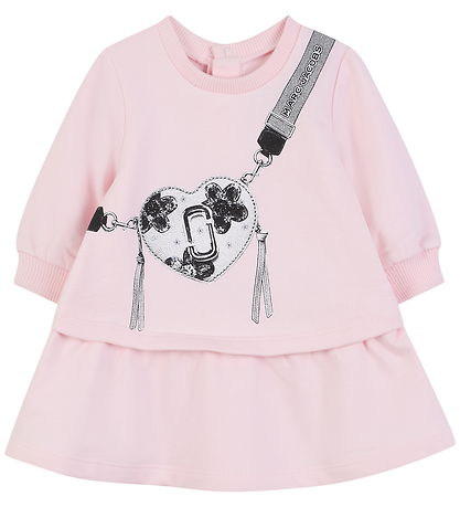 Little Marc Jacobs Kjole - Rosa m. Trykk Little Marc Jacobs Kjole - Rosa m. Trykk