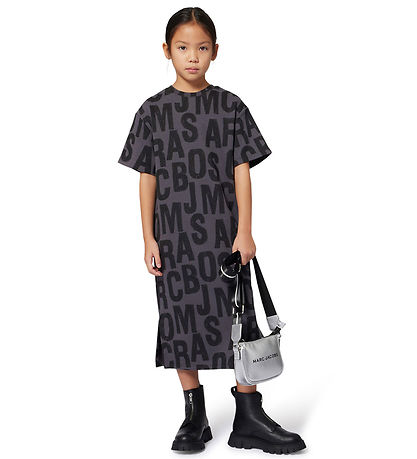 Little Marc Jacobs Hliðartaska - Silfur M. Svart