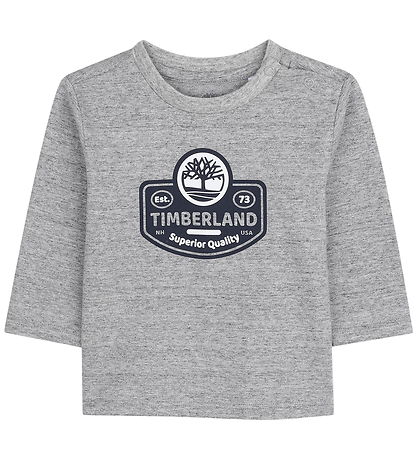 Timberland Bluse - Chinoiserie Grey m. Print