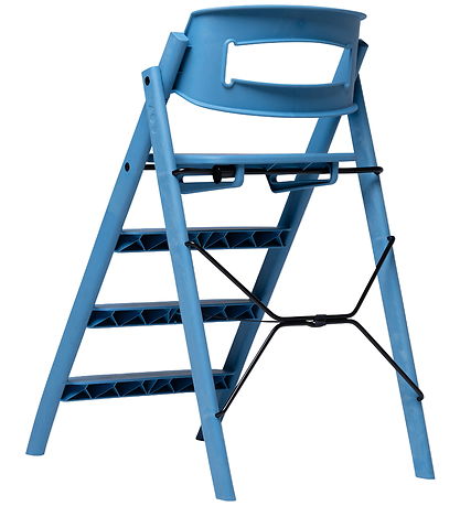 KAOS Highchair - Klapp - Recycled Plastic - Swedish Blue