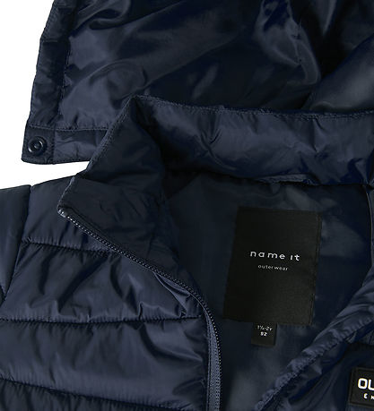 Name It Puffer Jacket - NmmMarble - Spellbound