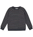 En Fant Blouse - Ebony w. Stripes En Fant Blouse - Ebony w. Stripes
