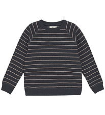 En Fant Blouse - Ebony w. Stripes En Fant Blouse - Ebony w. Stripes