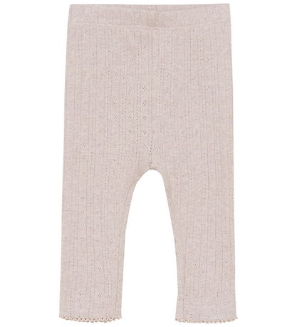 Fixoni Leggings - Violet Ice Melange w. Pointelle