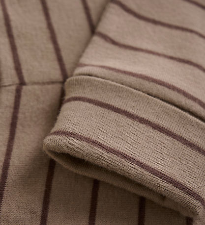 Fixoni Leggings - Mocha Meringue w. Stripes