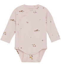 Fixoni Wrap Bodysuit l/s - Mauve Chalk Fixoni Wrap Bodysuit l/s - Mauve Chalk