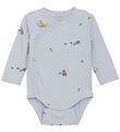 Fixoni Wrap Bodysuit l/s - Arctic Ice Fixoni Wrap Bodysuit l/s - Arctic Ice