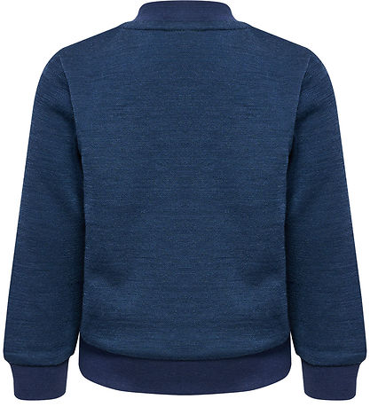 Hummel Cardigan - HmlMini - Wool - Dress Blues