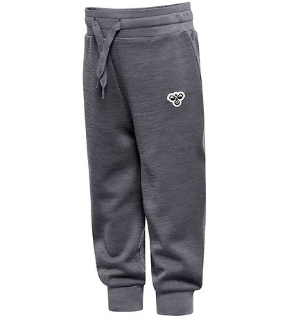 Hummel Trousers - HmlMini - Wool - Dark Grey Melange