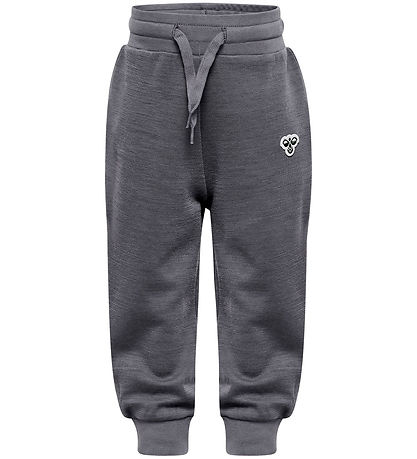 Hummel Trousers - HmlMini - Wool - Dark Grey Melange
