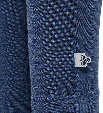 Hummel Leggings - HmlMini - Wool - Vintage Indigo Hummel Leggings - HmlMini - Wool - Vintage Indigo