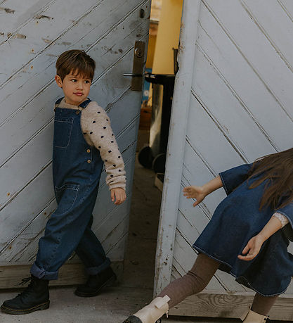 Fliink Overalls - Don - Dark Denim Blue Fliink Overalls - Don - Dark Denim Blue