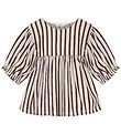Fliink Blouse - Elly - 3/4 - Sandshell Stripe Fliink Blouse - Elly - 3/4 - Sandshell Stripe