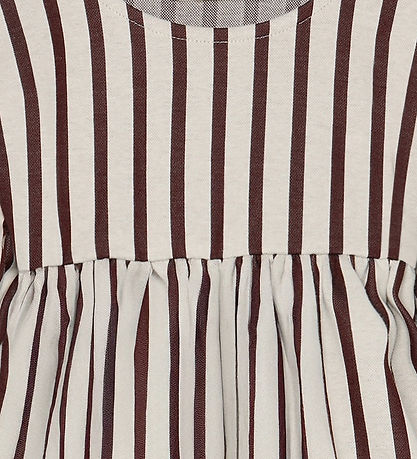 Fliink Blouse - Elly - 3/4 - Sandshell Stripe
