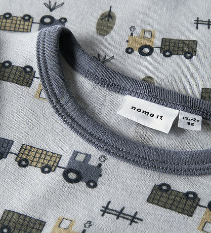 Blouse Name It - Laine - NmmWillit - Micro Puce/Tractor Blouse Name It - Laine - NmmWillit - Micro Puce/Tractor