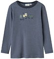 Blouse Name It - Laine - NmmWillit - Gris Folkstone/Tractor
