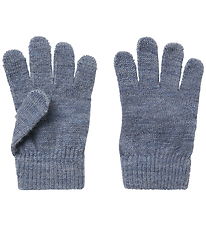 Name It Gloves - Wool - NmmWholla - Folkstone Grey Name It Gloves - Wool - NmmWholla - Folkstone Grey
