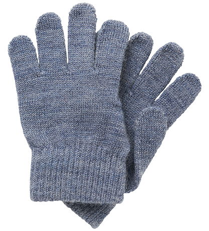 Name It Gloves - Wool - NmmWholla - Folkstone Grey Name It Gloves - Wool - NmmWholla - Folkstone Grey