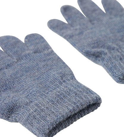 Name It Gloves - Wool - NmmWholla - Folkstone Grey Name It Gloves - Wool - NmmWholla - Folkstone Grey
