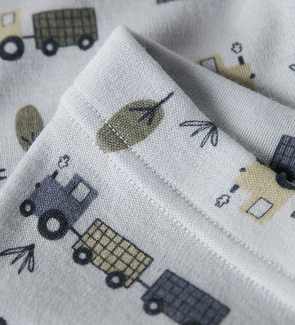 Name It Leggings - Wool - NmmWillit - Micro Chip/Tractor