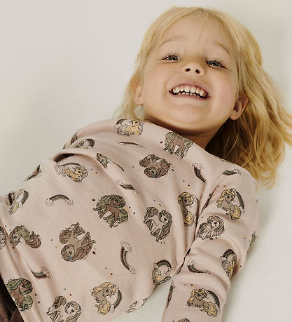 Blouse Name It - Laine - NmfWillit - Shadow Gris/Unicorn Blouse Name It - Laine - NmfWillit - Shadow Gris/Unicorn